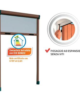 Zanzariera verticale Bazar sun-screen 100X170 cm