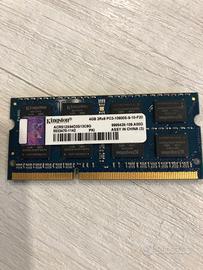 Memoria ram Kingston 4gb 2Rx8 PC-10600s