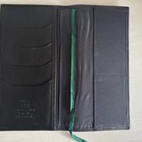 Porta agenda in pelle nero