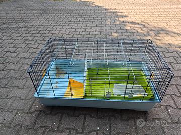 gabbia per conigli e  cavie