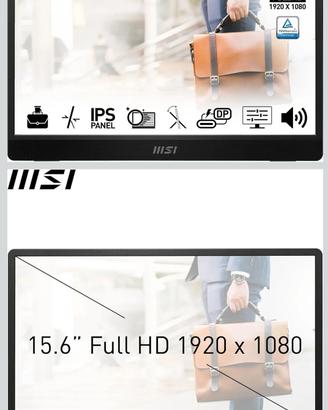 Monitor Portatile da 15,6  MSI PRO
