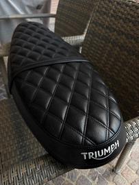 Sella triumph Bench a rombi nera