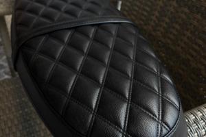 Sella triumph Bench a rombi nera