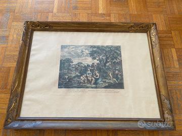 Coppia di stampe antiche