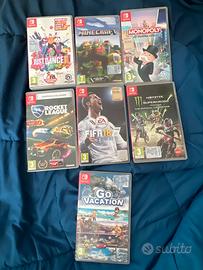 Lotto 7 Giochi Nintendo Switch