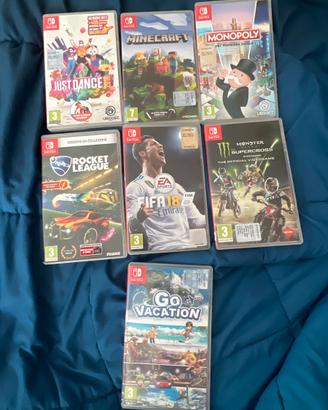 Lotto 7 Giochi Nintendo Switch