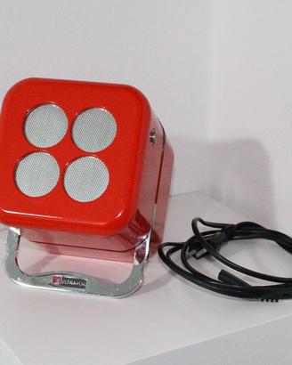Ultravox Quadrifoglio Radio cubo rossa arredamento