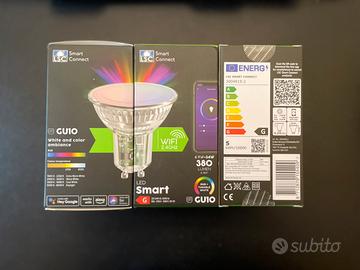 3 Lampadine GU 10 LED Smart - Alexa