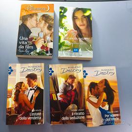 Lotto 5 Romanzi Rosa Harmony Destiny + Bluemoon