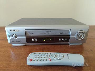 SAMSUNG VIEDEREGISTRATORE VCR CON TELECOMANDO