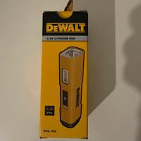 Dewalt lampada da lavoro ricaricabile 1000 lumen