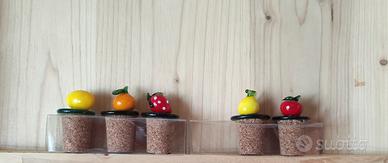 tappi in sughero decorativi.
