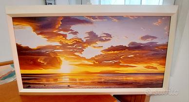 Quadro con stampa tramonto sul mare