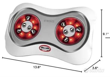 Massaggiatore piedi shiatsu Homedics Infrared