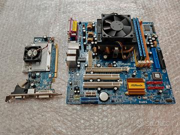 Scheda madre + scheda video 