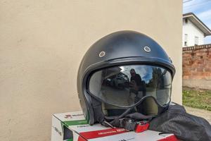 Casco jet Nolan N21 S nero opaco completo