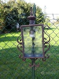 Portalampada da esterno