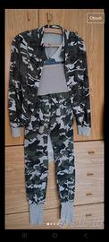 Giacca e pantalone militare Donna