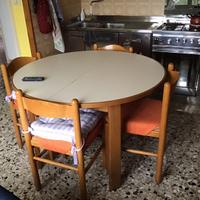 Tavolo rotondo apribile