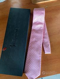 Cravatta rosa marchio Billionaire