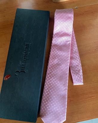 Cravatta rosa marchio Billionaire