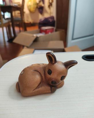 Cervo Thun in ceramica