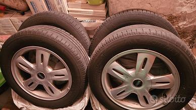 4 gomme michelin + cerchi in lega mini cooper