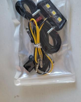 Luce led per targa moto