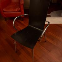 Sedie Driade Olly Tango ebano by Philip Starck