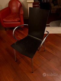 Sedie Driade Olly Tango ebano by Philip Starck