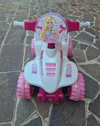 Mini quad Elettrico Barbie 6v Bambina