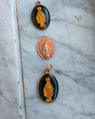 Medagliette miracolose Maria anni 70