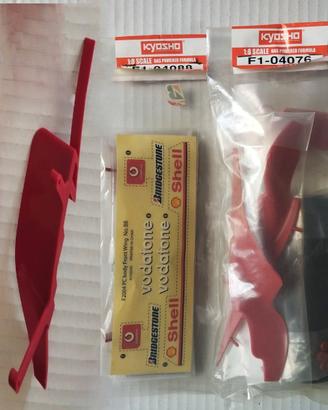 Kit Alettoni Ferrari F2004 Kyosho 1:8