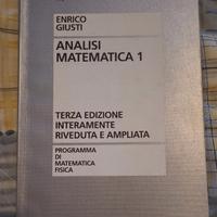 2 libri : Analisi matematica e eserciziario 