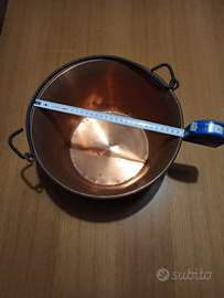 Paiolo in rame per polenta