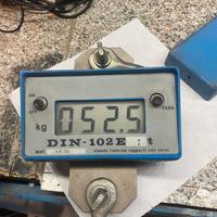 bilancia dinamometro \pinza sollevamento lamiere