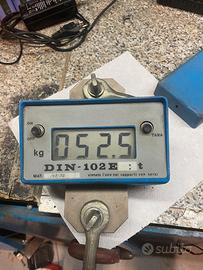 bilancia dinamometro \pinza sollevamento lamiere