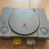 PlayStation 1 sony grigia