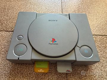PlayStation 1 sony grigia