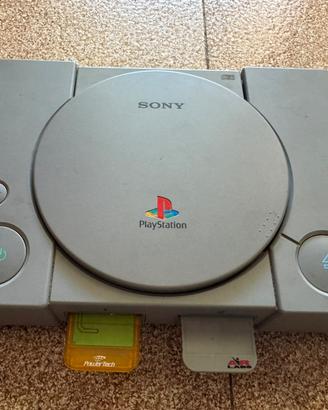 PlayStation 1 sony grigia