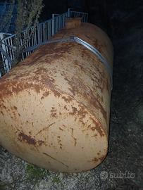 botte cilindrica in ferro 