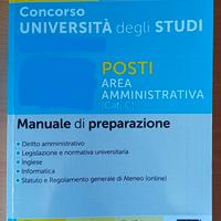 LIBRO CONCORSO PERSONALE AMMINISTRATIVO UNIVERSITA