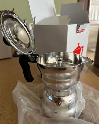 Caffettiera Moka Alessi 3 tazze firmata Alessandro