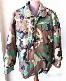 Field Jacket M-65 woodland U.S. Army anni 80 tg. L