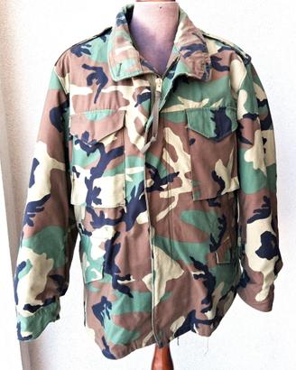 Field Jacket M-65 woodland U.S. Army anni 80 tg. L