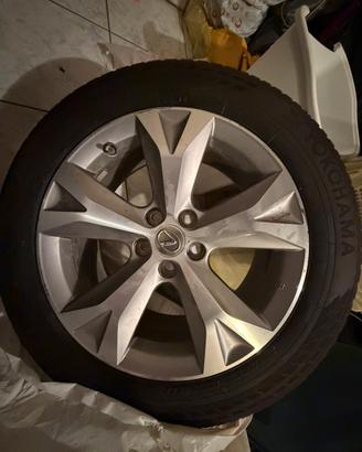 Cerchi lexus nx300h(2015)+gomme invernali yokohama