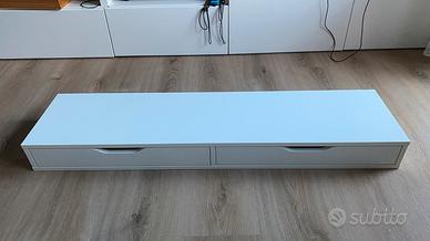 Mensola ikea Ekby Alex con cassetti