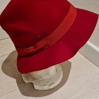 Cappello rosso da donna Stefanel 100% lana