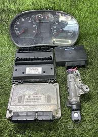 KIT CHIAVI CENTRALINA MOTORE VOLKSWAGEN Polo 4Â° S