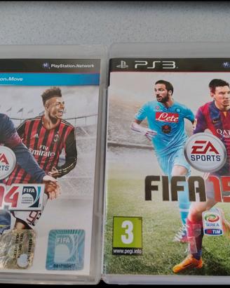 FIFA 14 e 15 ps3